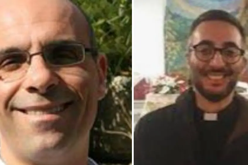 Padre Andrea Rossi e don Leonardo Arca