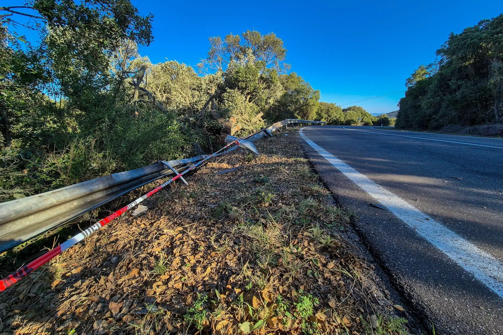 Il luogo dell'incidente