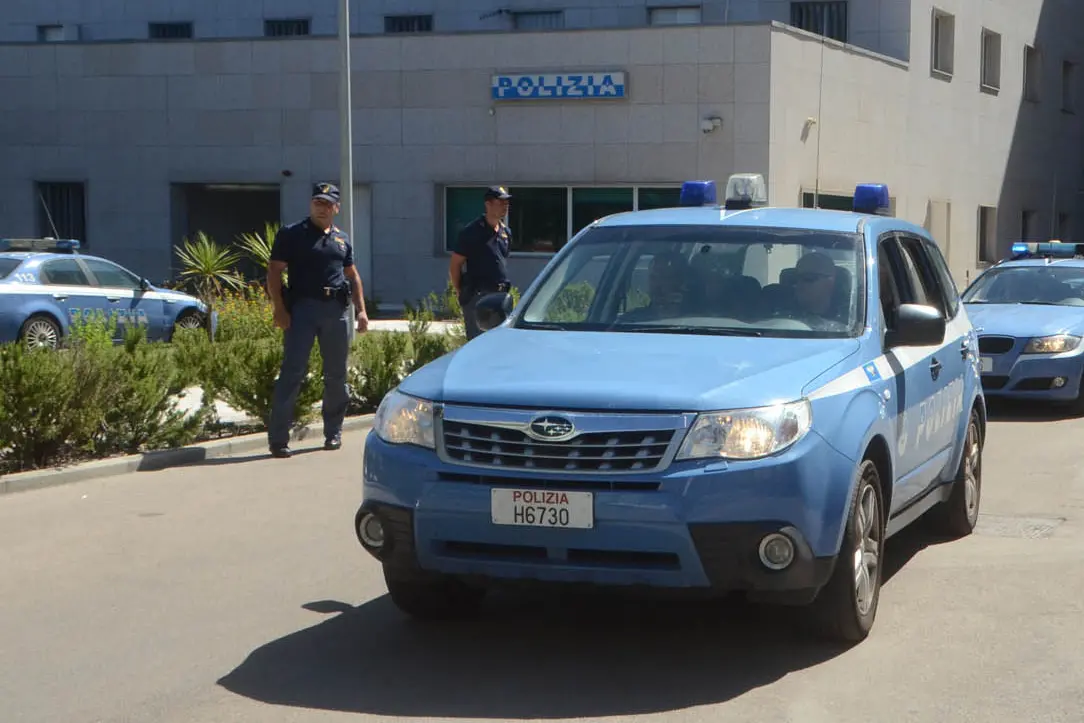 La questura di Sassari (Archivio)