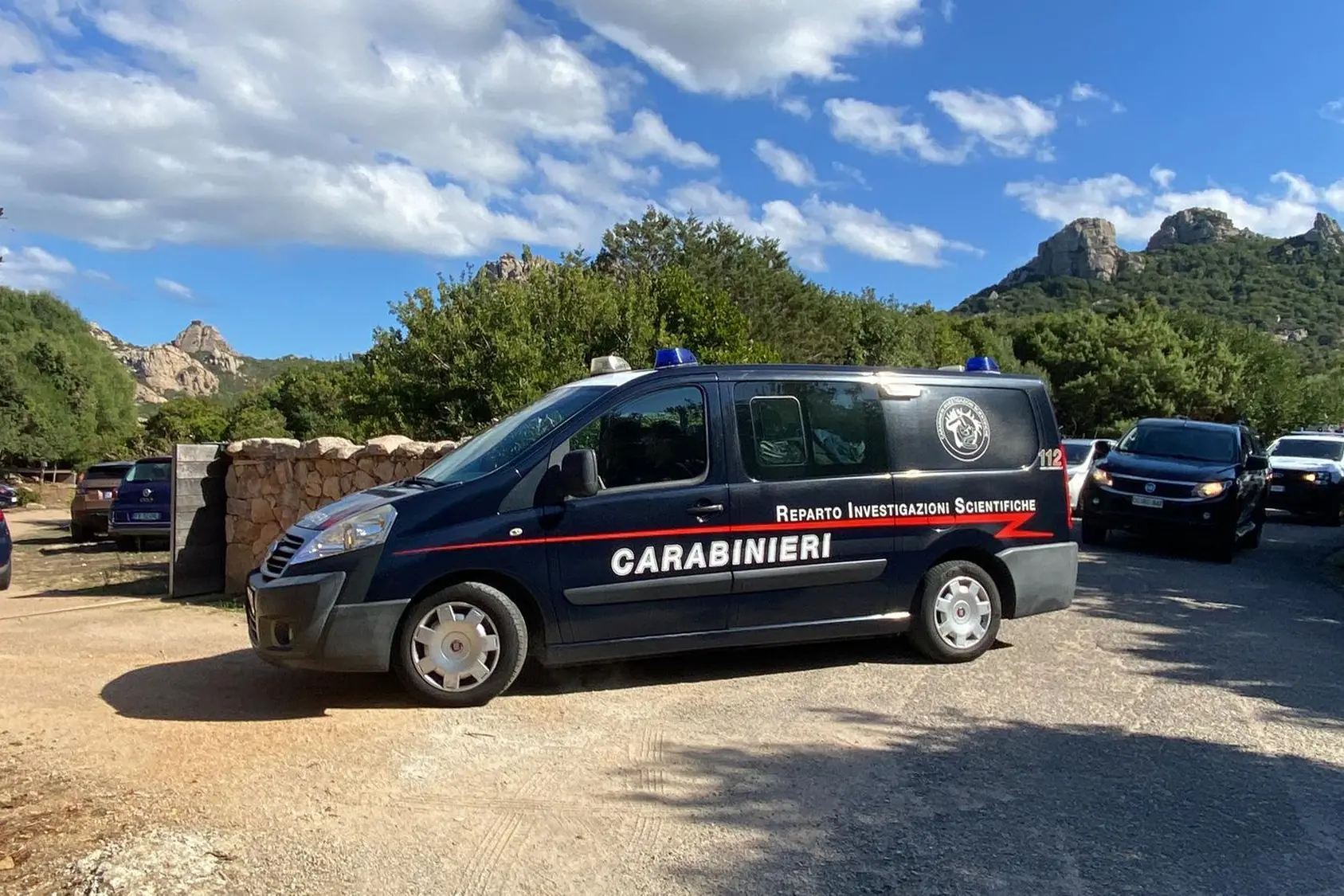 I carabinieri del Ris a Conca Entosa