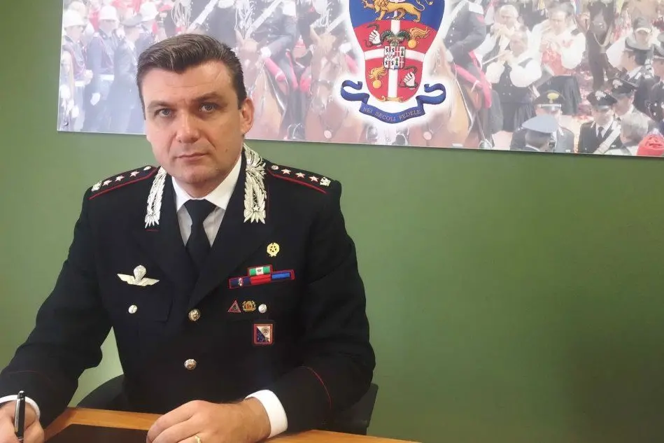 Il nuovo comandante provinciale dei carabinieri Luca Mennitti