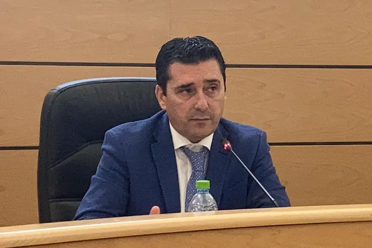 Il sindaco di Porto Torres, Massimo Mulas (foto Pala)