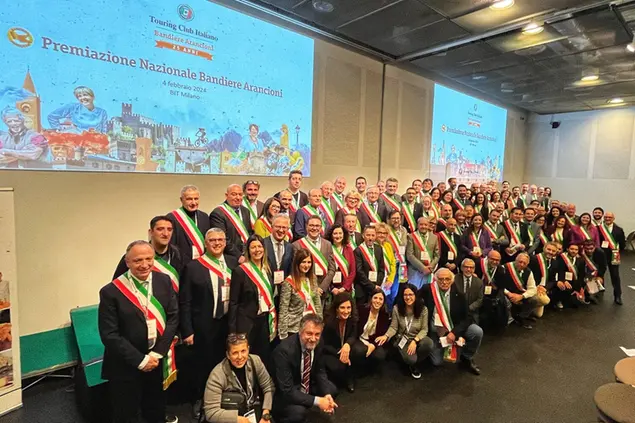 La cerimonia a Milano (Foto Ufficio Stampa)