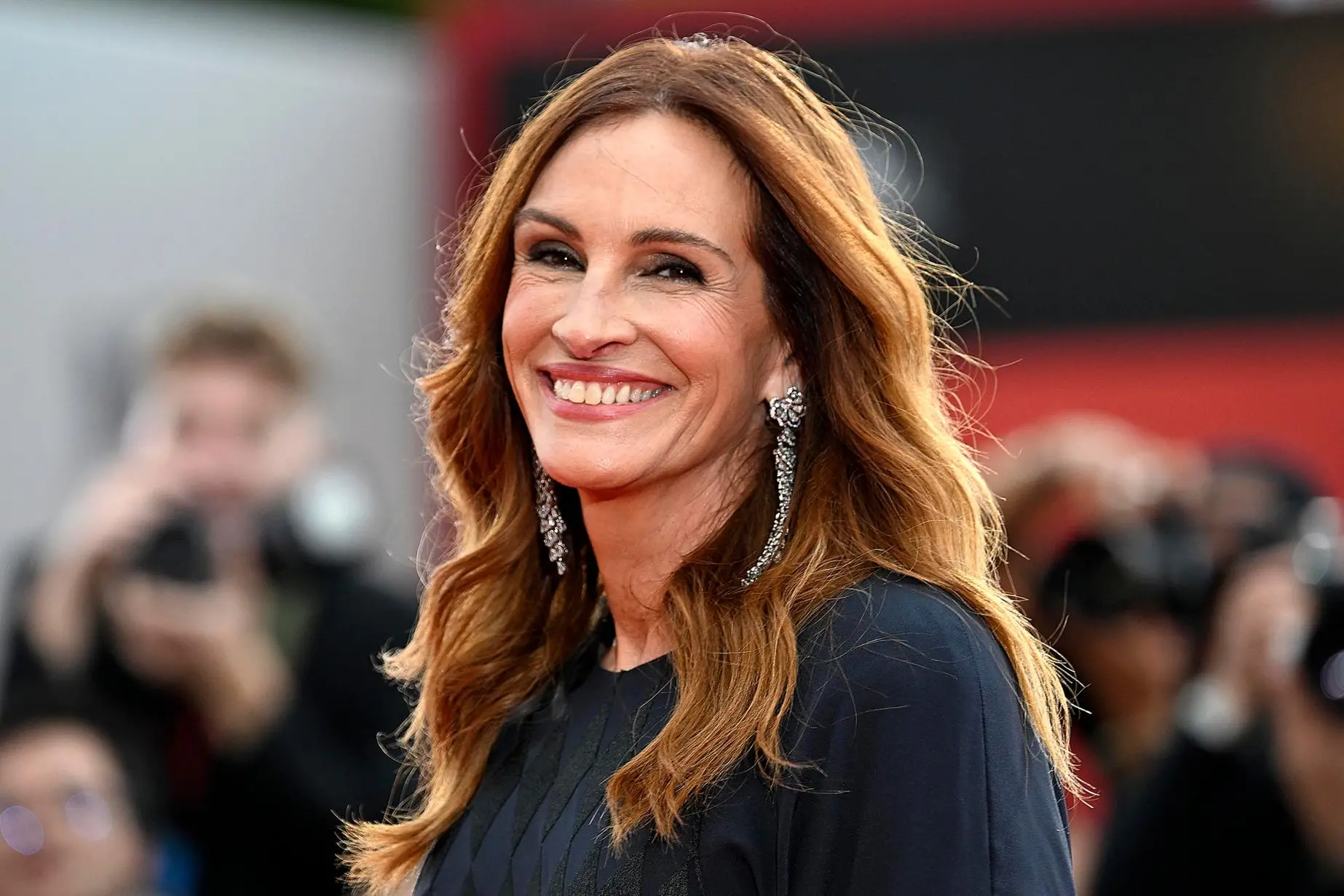 Julia Roberts a Venezia (foto Ansa)
