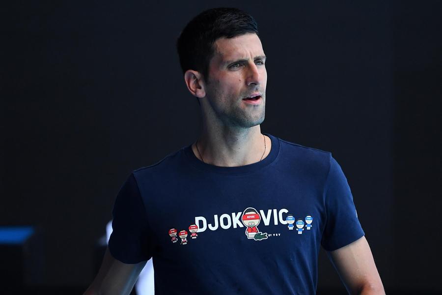 Novak Djokovic è di nuovo in stato di fermo