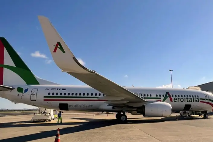 Aeroitalia (foto Ansa)