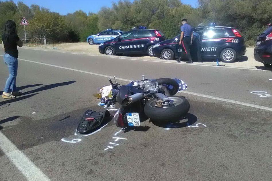 Dimitri Chirollo, 47 anni, viaggiava su una moto travolta da un'auto