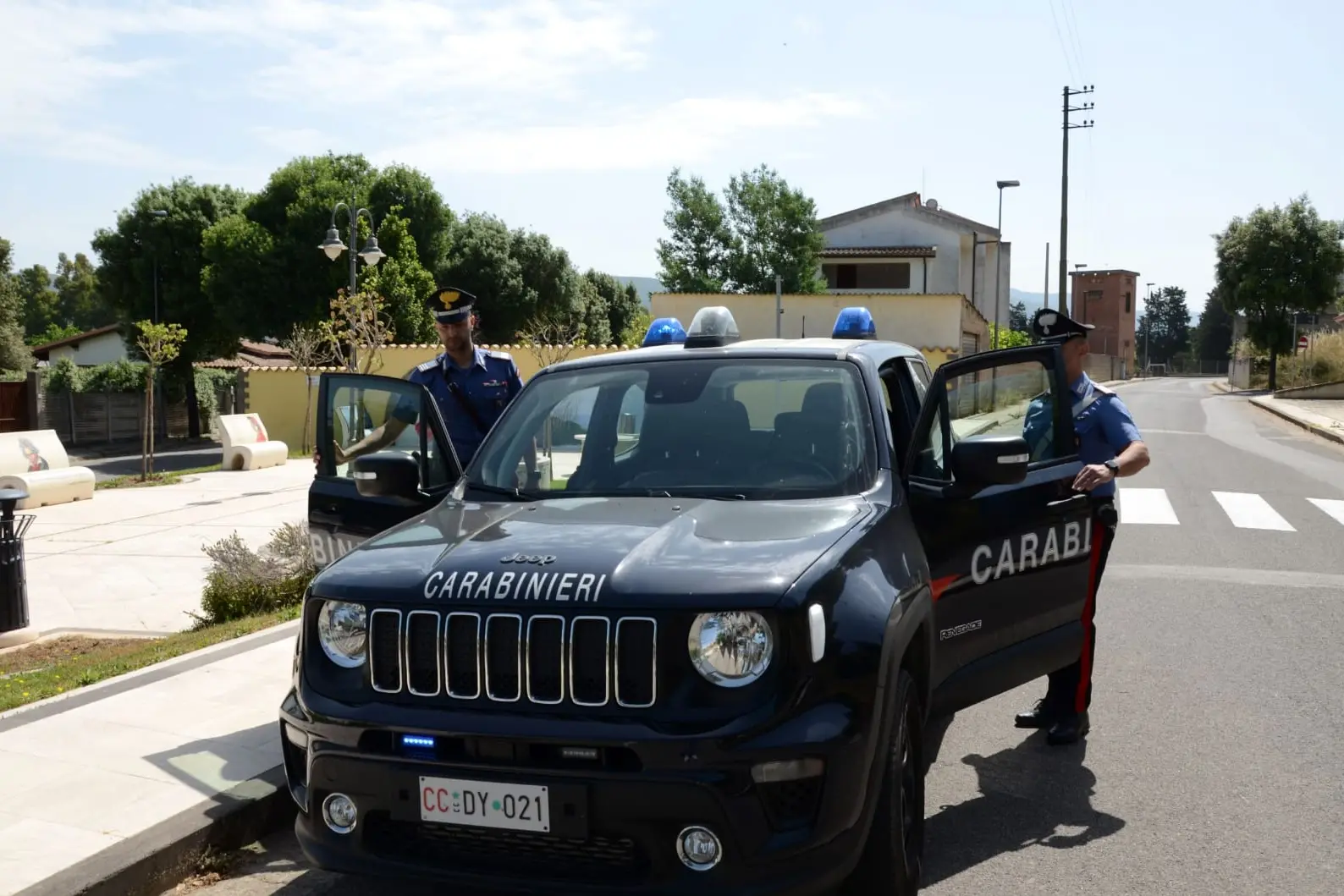 Carabinieri in servizio