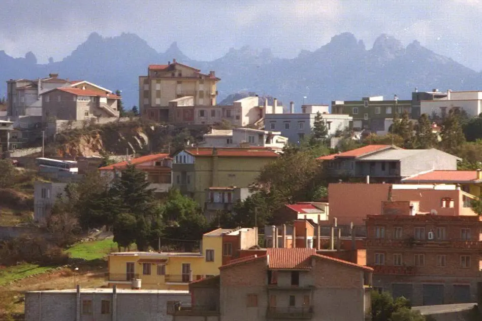 Una panoramica di Burcei (Archivio L'Unione Sarda)