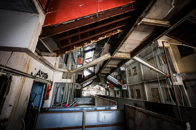 L'interno delle Vele (Ansa)