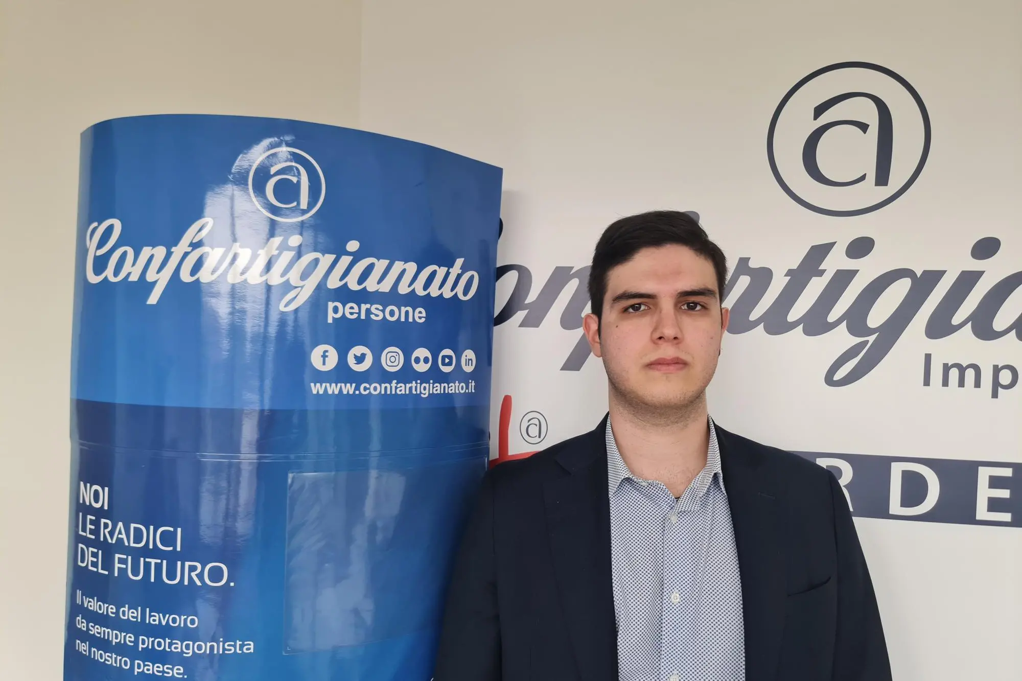 Mattia Urru, presidente dei giovani imprenditori di Confartigianato