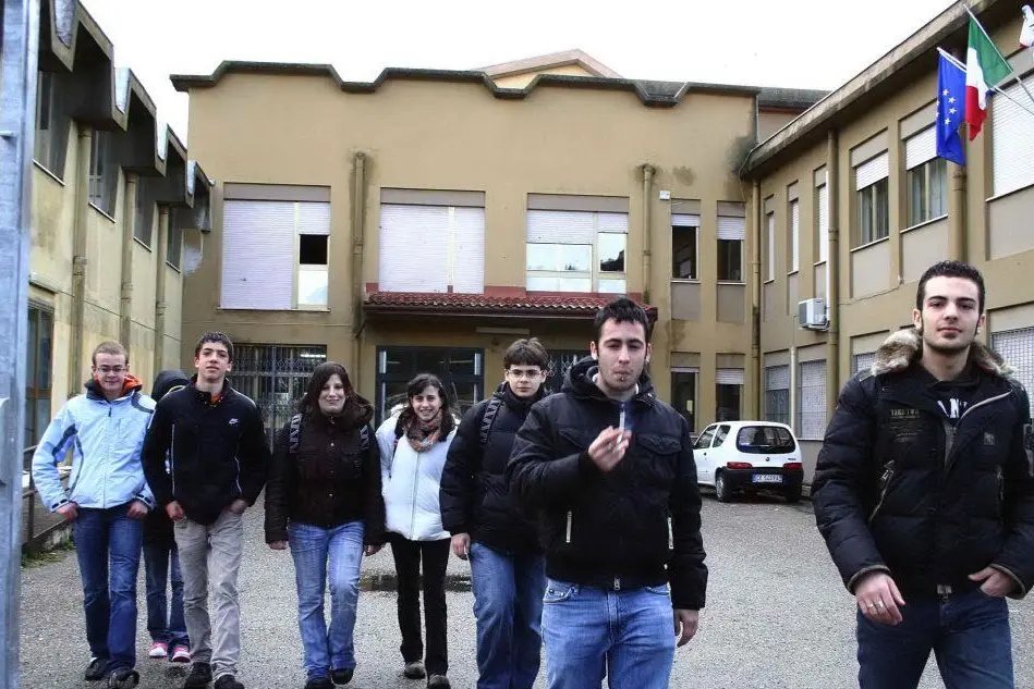 Studenti a Macomer