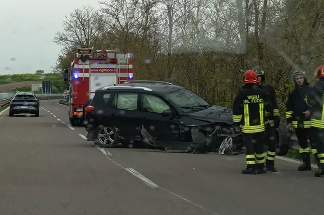 L'incidente (foto @Deiara)