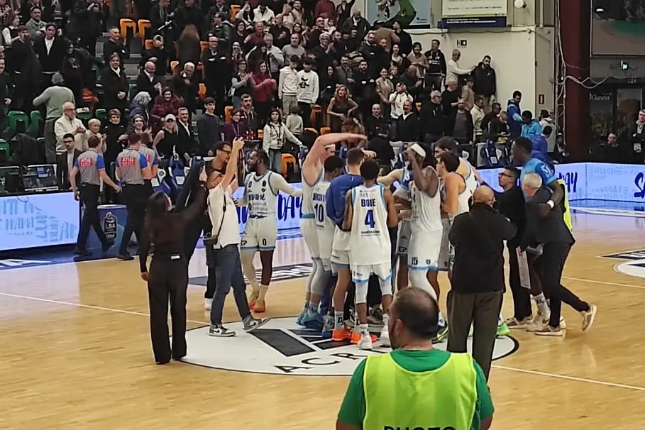 L'esclusione di Trapani rende nulla la vittoria della Dinamo (foto G. Marras)