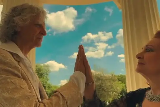 Lemuri il Visionario e Donatella Pandimiglio insieme in "Mentre piove"