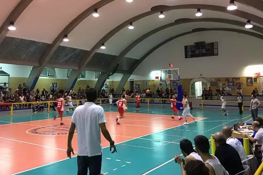 Una partita Sulcis Spes Sant'Antioco - Basket Serramanna