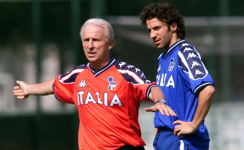 Con Alex Del Piero
