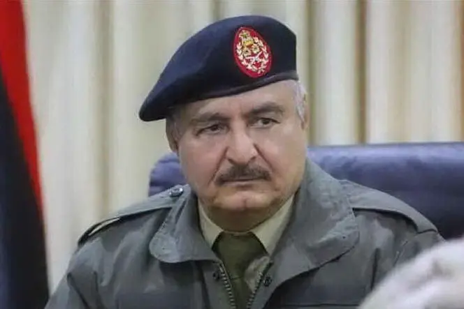 Il generale Khalifa Haftar (archivio L'Unione Sarda)