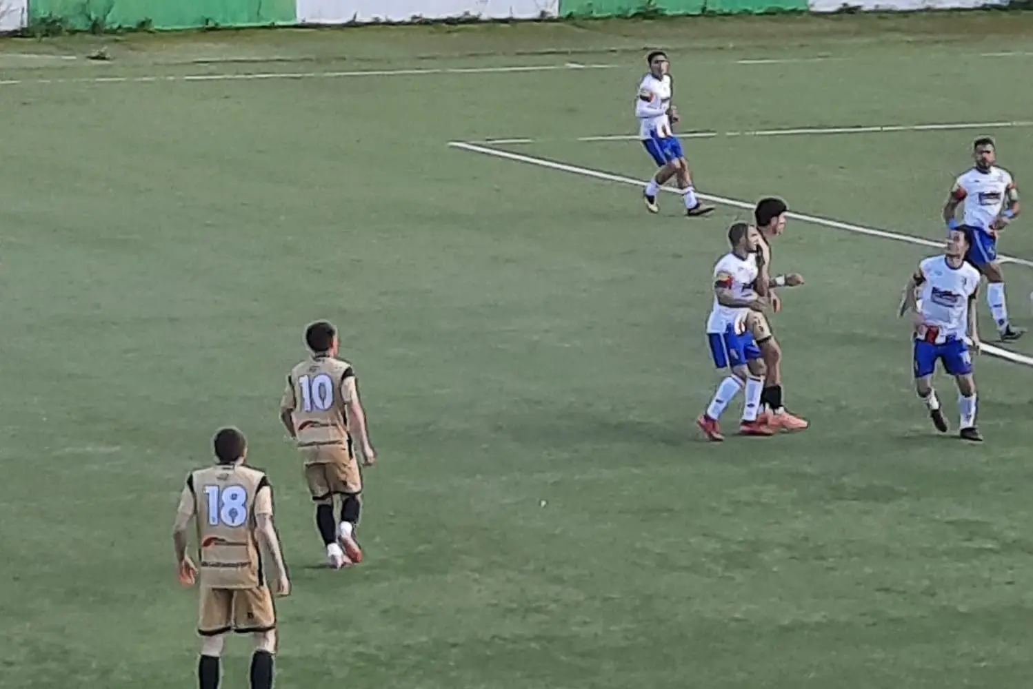 La gara di semifinale tra Castiadas e Arborea