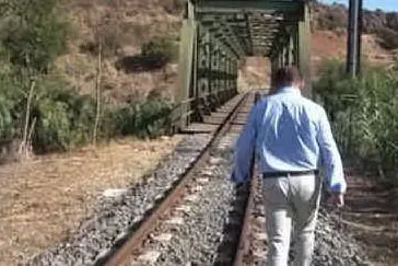 Il ponte ferroviario di Barrali