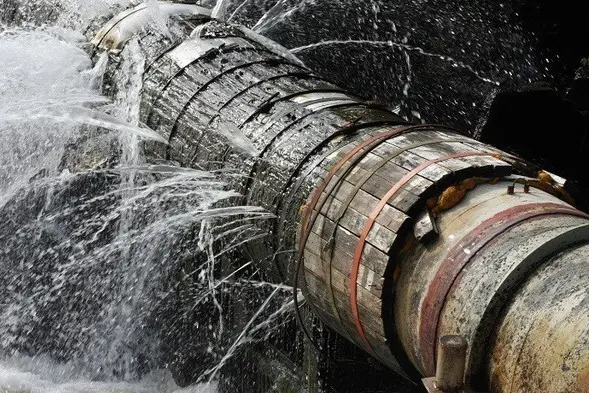 Perdite d'acqua (immagine simbolo, foto Ansa)