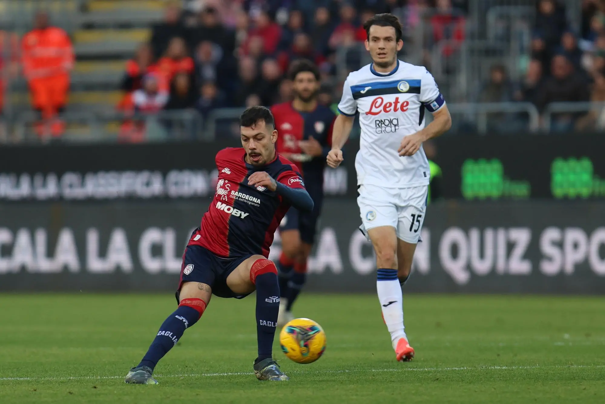 Gianluca Gaetano in Cagliari-Atalanta (foto Fabio Murru)