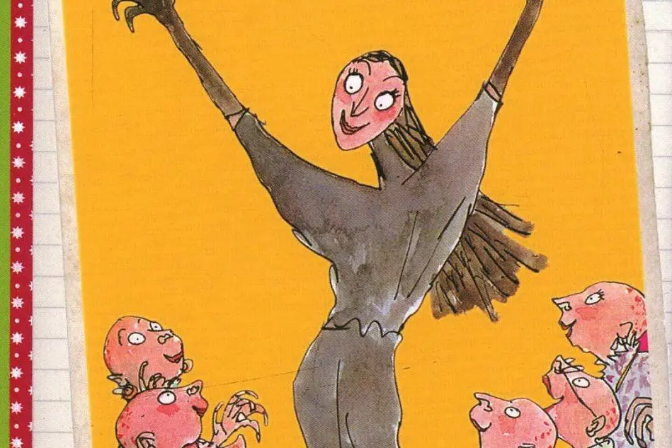 La copertina del libero di Roald Dahl