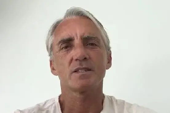Roberto Mancini nel video con cui ha ricordato il suo amico Gianluca Vialli