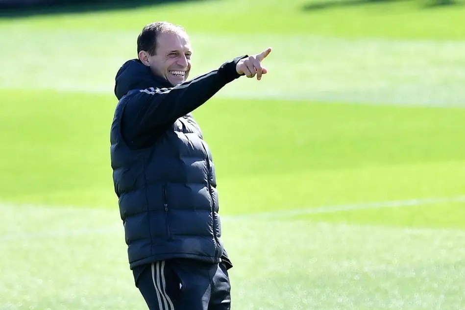 L'allenatore della Juventus, Massimiliano Allegri (Ansa)