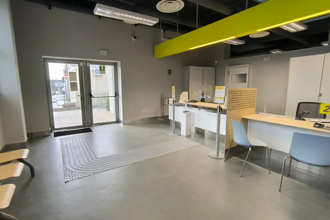 La sede di Poste Italiane rinnovata