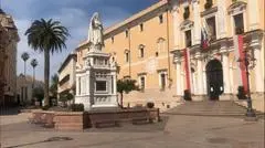 Palazzo degli Scolopi, sede del Municipio di Oristano (Foto archivio Unione Sarda)