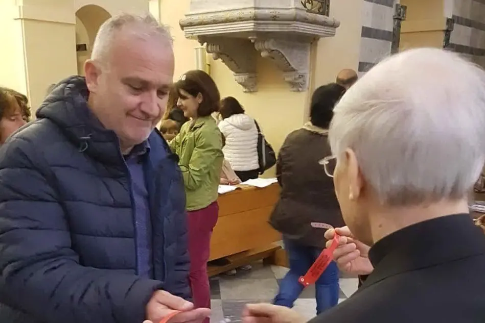 L'arcivescovo Sanna