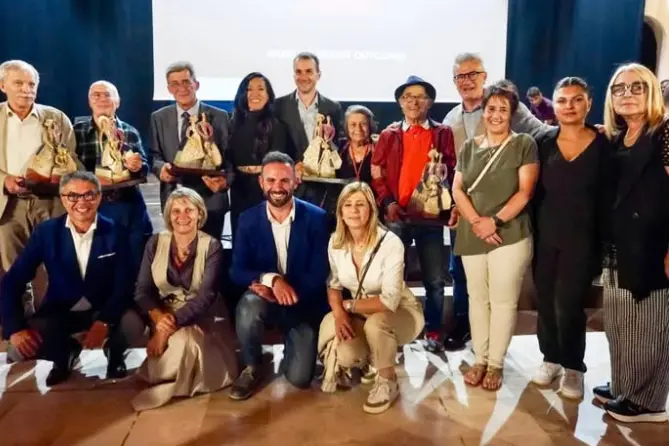 I sei cittadini premiati (foto concessa)