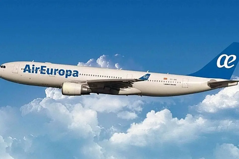 Un aereo Air Europa (Ansa)