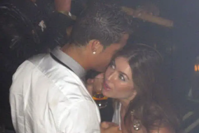 Cristiano Ronaldo e l'ex modella Kathryn Mayorga (Ansa)