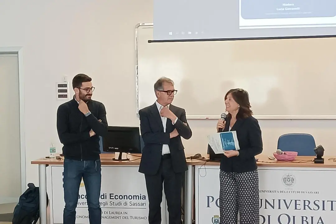 Luca Usai, Settimo Nizzi e Lucia Giovanelli (foto Ilenia Giagnoni)