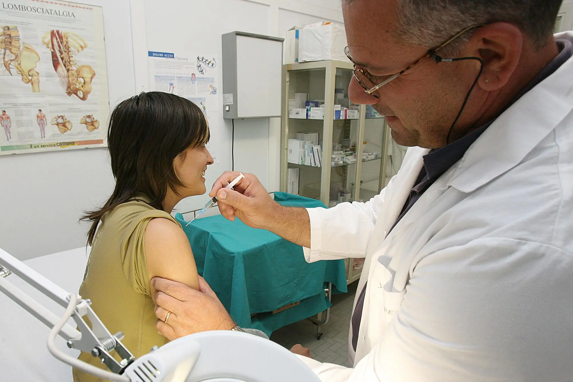 Vaccino (archivio L'Unione Sarda)
