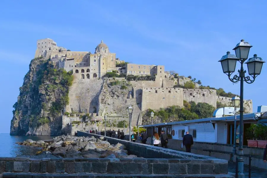 Il castello Aragonese a Ischia (Ansa)
