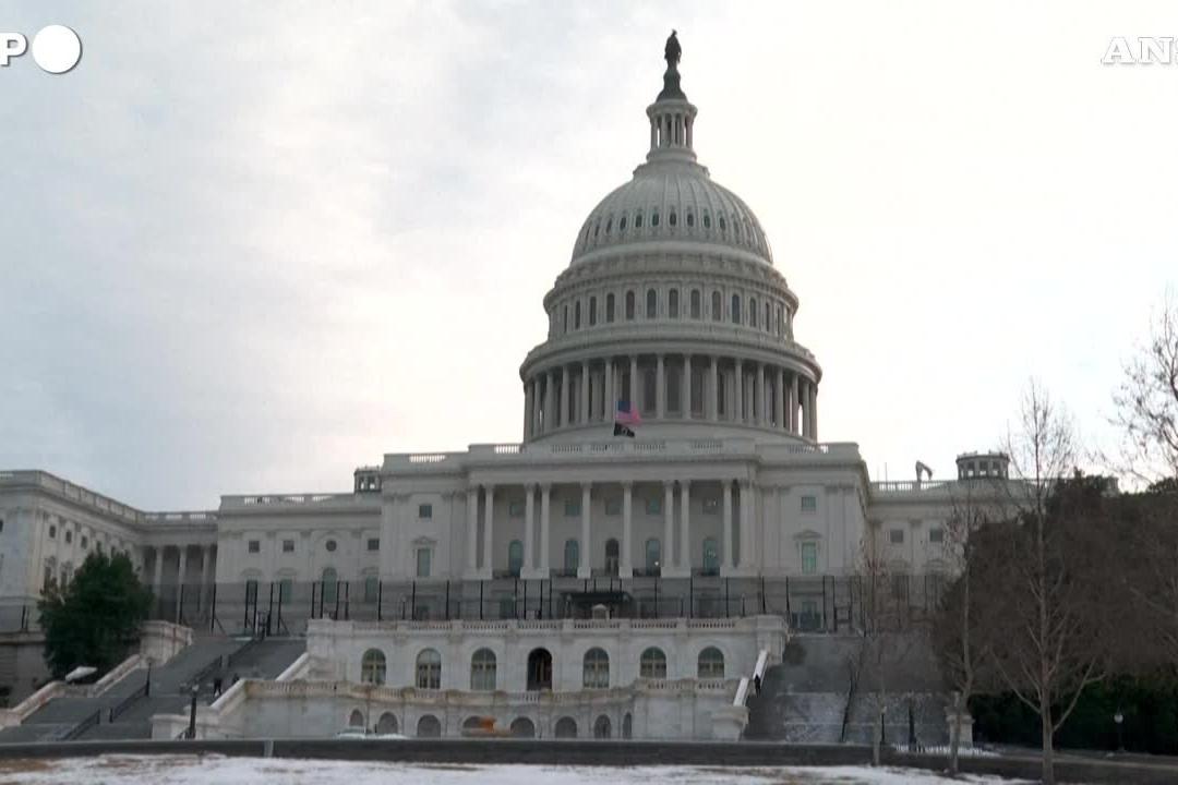 Capitol Hill blindata a un anno dall'assalto al Congresso Usa