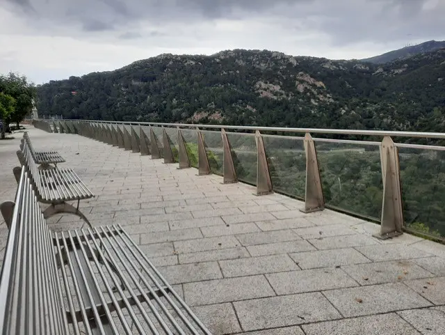 Belvedere affacciato sul monte Ortobene