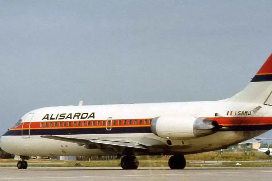 Un aereo dell'Alisarda in una foto tratta da Wikipedia
