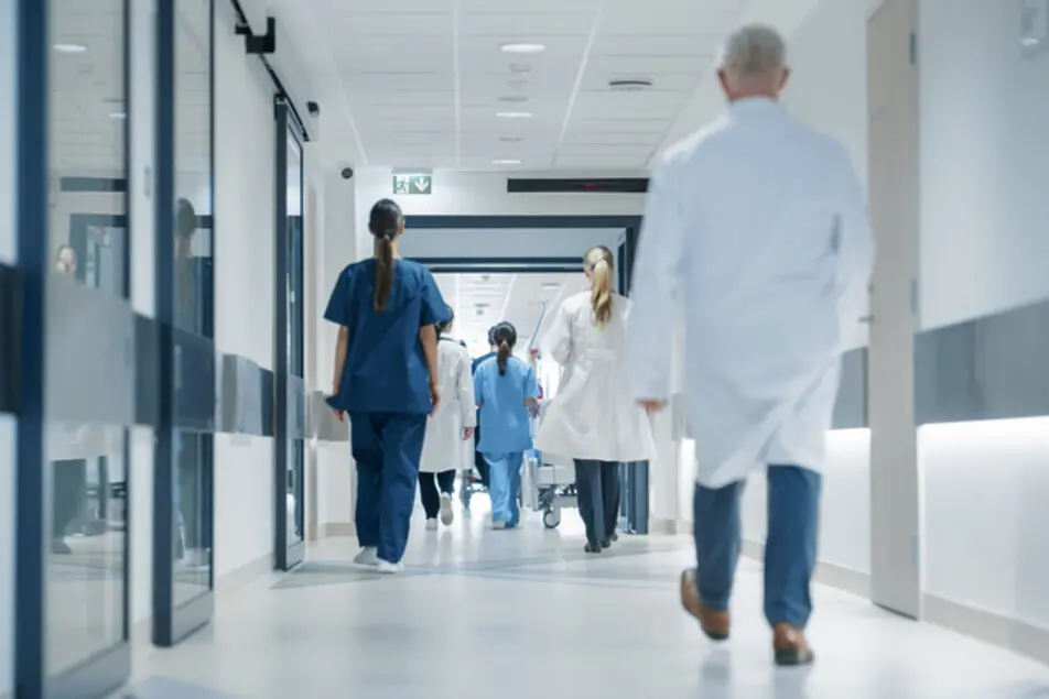 Un ospedale (foto Ansa)
