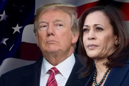 Kamala Harris e Donald Trump