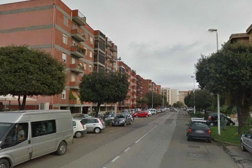 Via Lunigiana a Cagliari (archivio L'Unione Sarda)