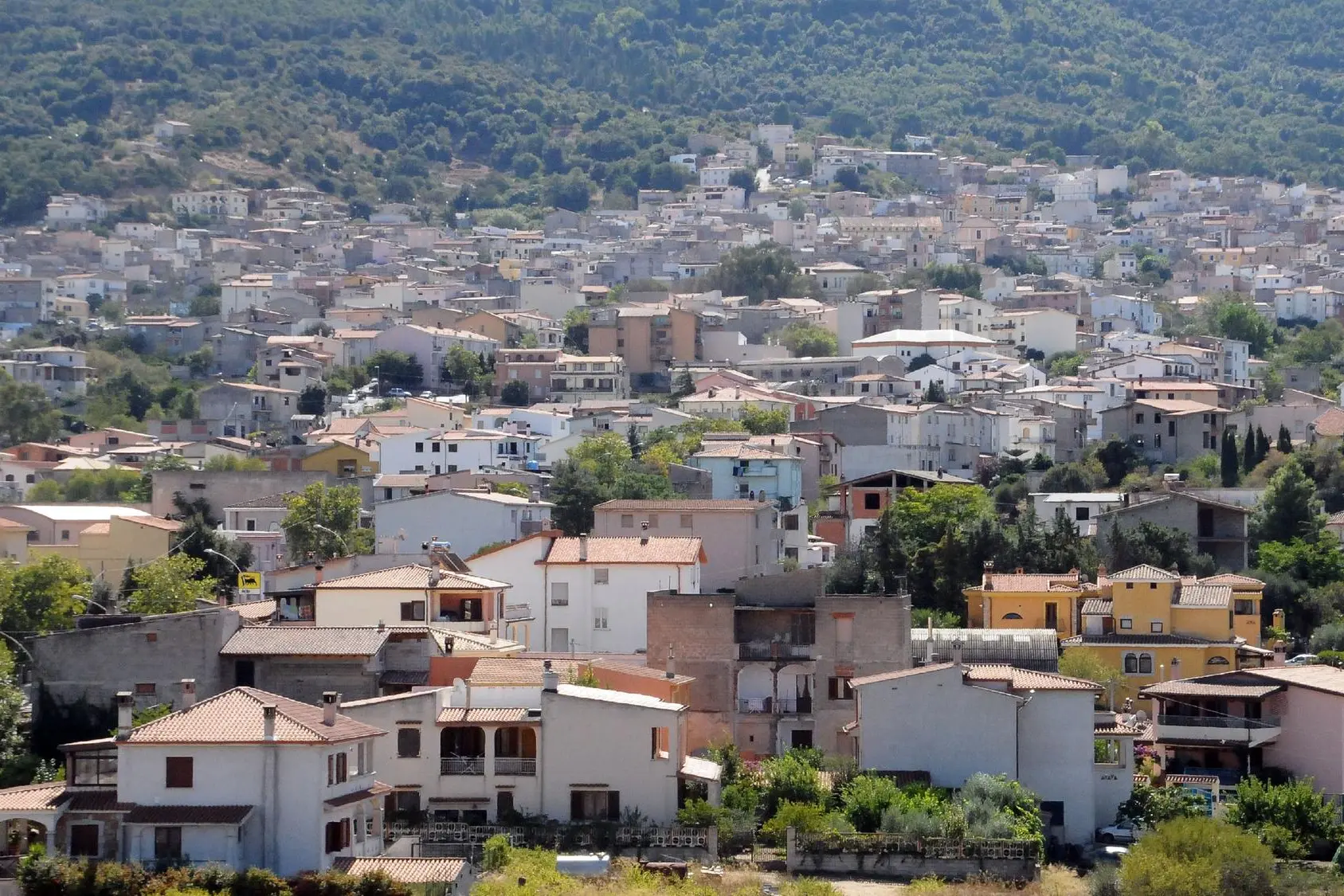 Una panoramica di Oliena (Archivio)