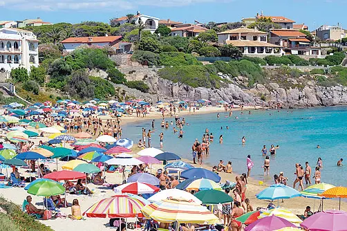 Uno scorcio dell’arenile di Portopaglietto