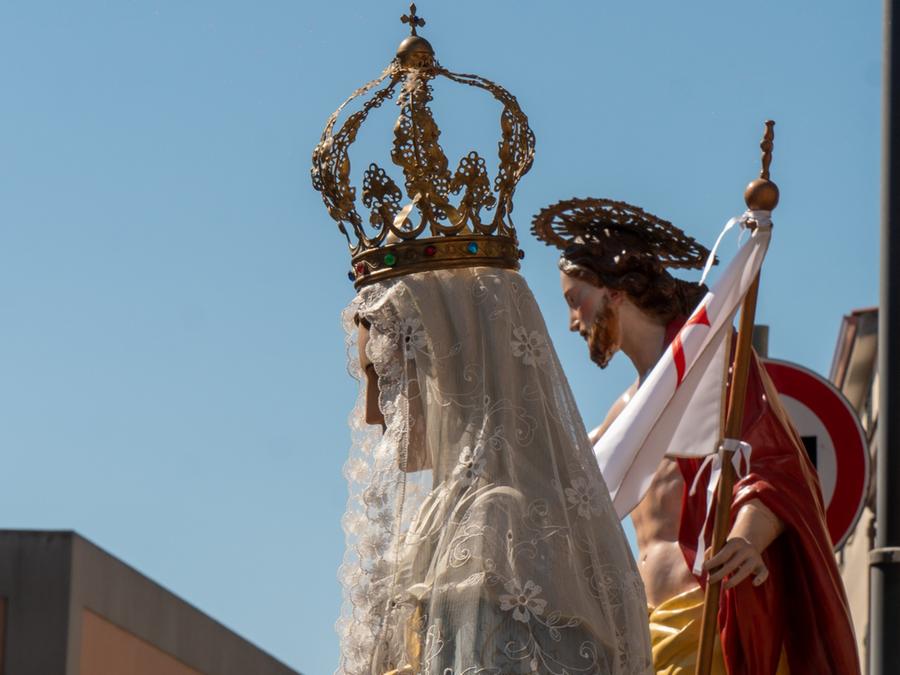 “Sa Xida Santa”, a Dolianova si rinnova la tradizione: s'Incontru tra San Biagio e San Pantaleo