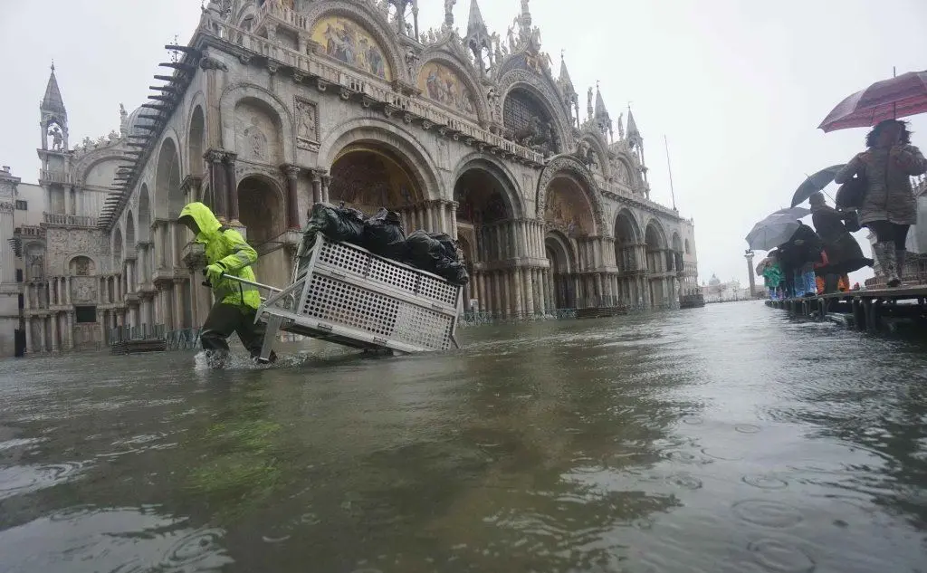 La situazione a Venezia (Ansa)