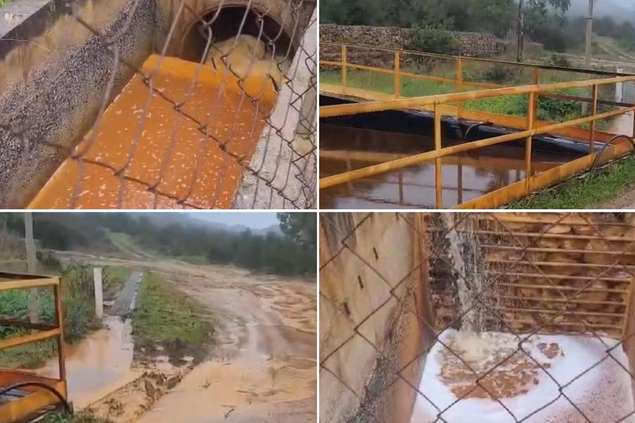 Tracimano i veleni delle vasche della Portovesme Srl: allarme disastro ambientale a Genna Luas