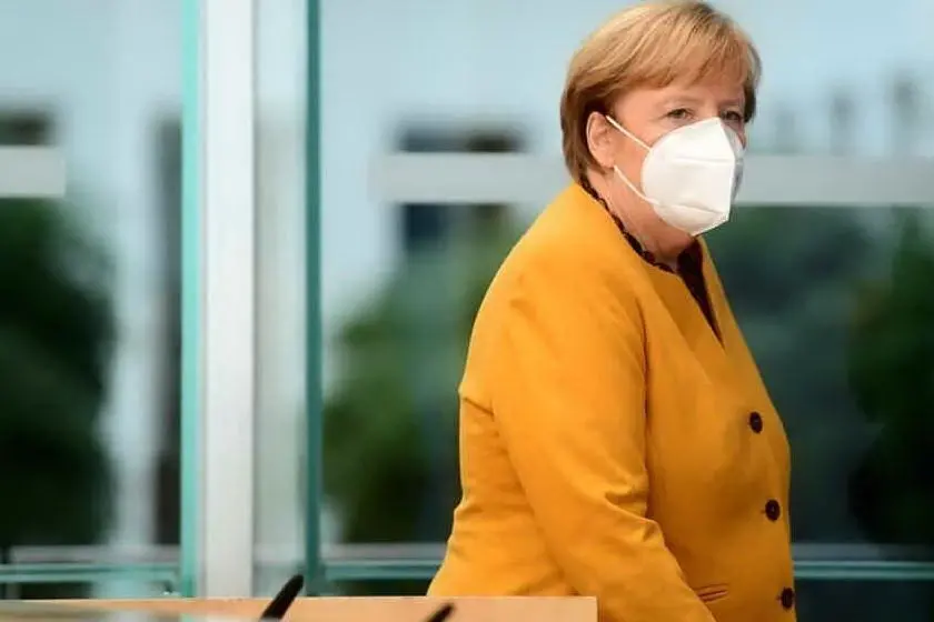 La cancelliera tedesca Angela Merkel (archivio L'Unione Sarda)